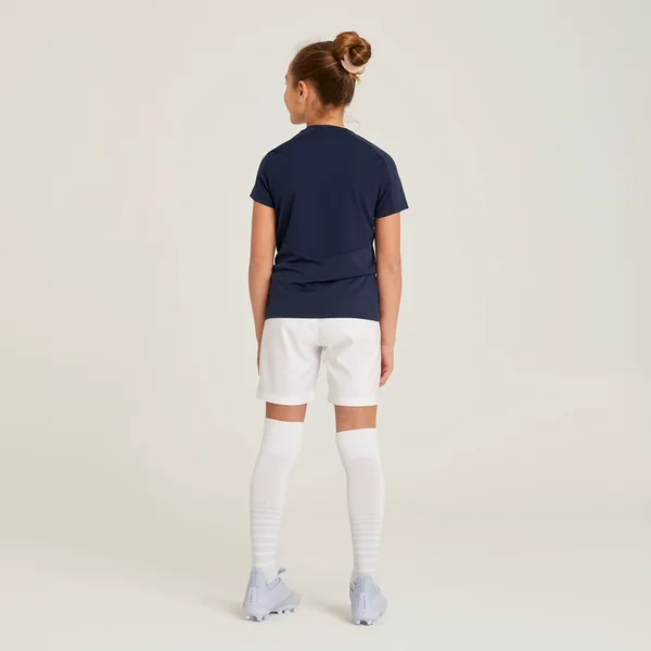 SHORT DE FOOT VIRALTO+ FILLE BLANC
