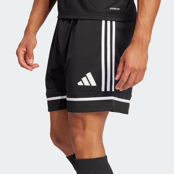 Short de football Squadra 25 Adulte Noir