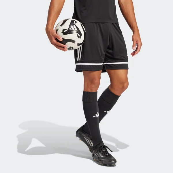 Short de football Squadra 25 Adulte Noir