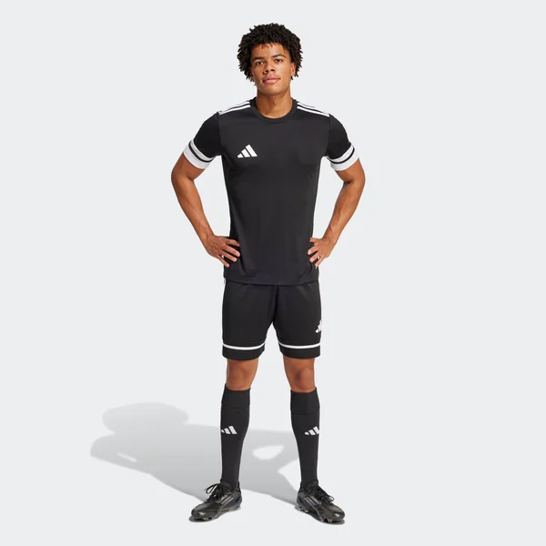 Short de football Squadra 25 Adulte Noir