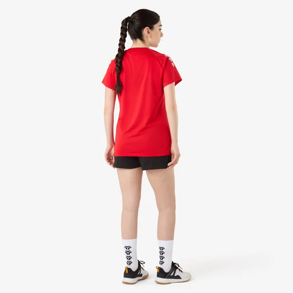 Short de handball femme - H100 noir