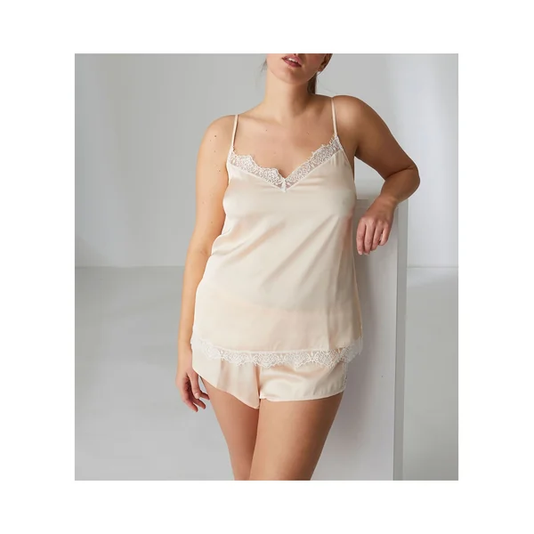 Short de nuit Satin Secrets Lumière