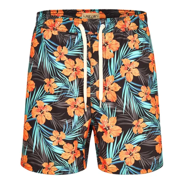 Short de plage imprimé Pako Orangeflo