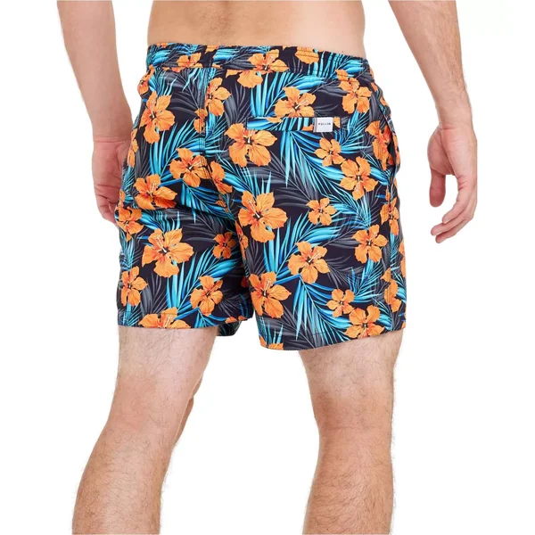 Short de plage imprimé Pako Orangeflo
