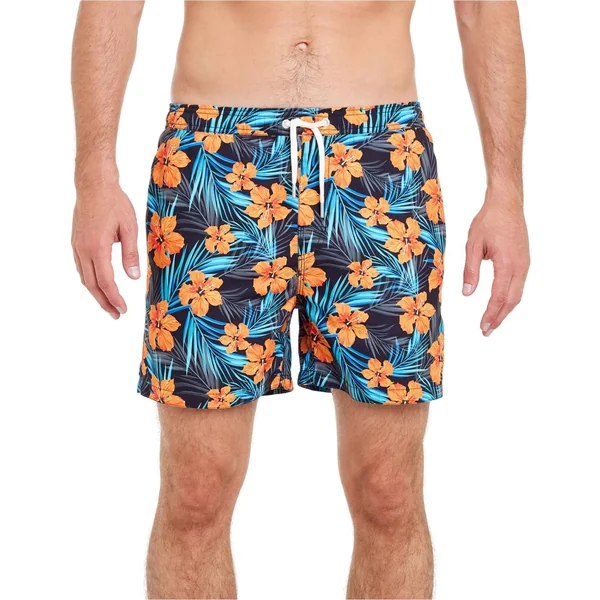 Short de plage imprimé Pako Orangeflo