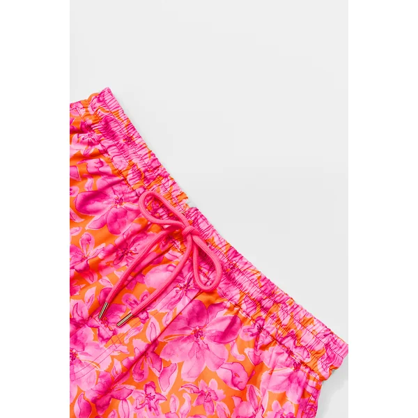 Short de plage rose