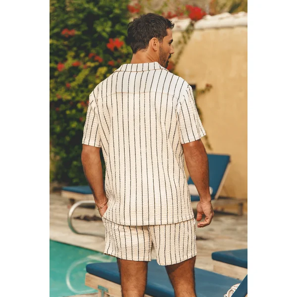 Short de plage à poches
