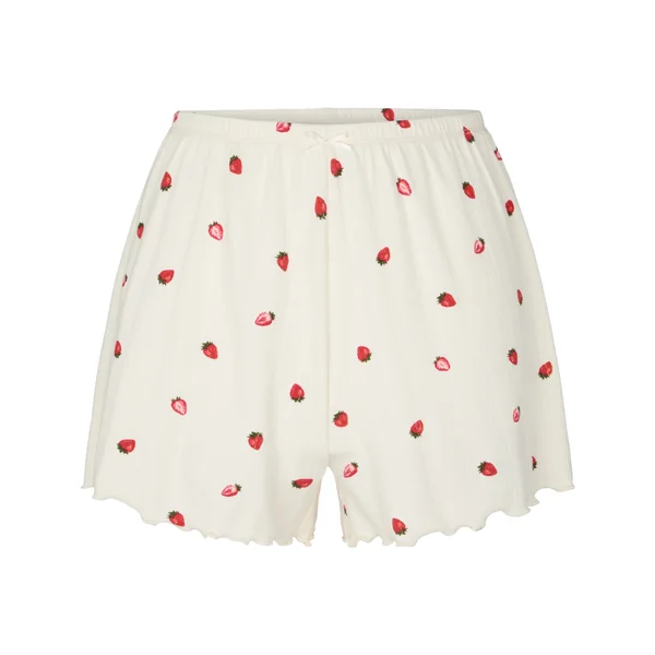 Short de pyjama Pointelle - Blanc