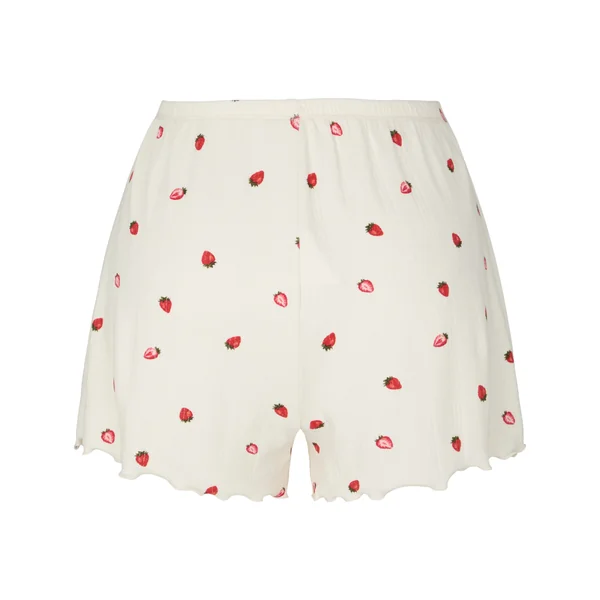 Short de pyjama Pointelle - Blanc