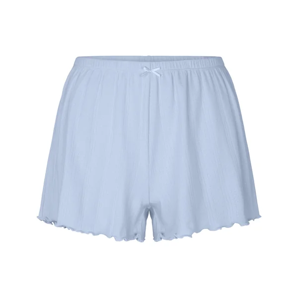 Short de pyjama Pointelle - Bleu
