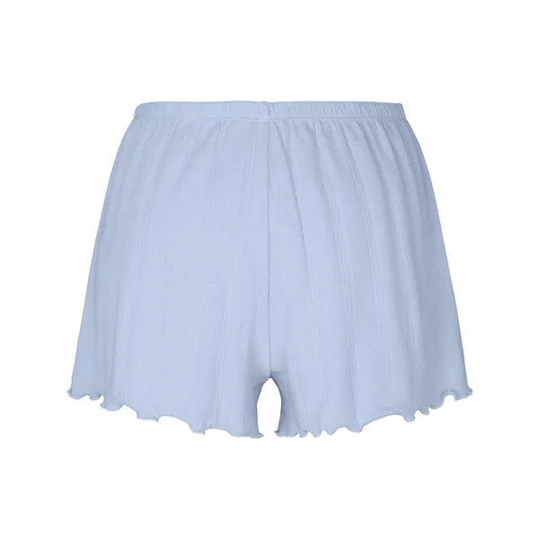 Short de pyjama Pointelle - Bleu