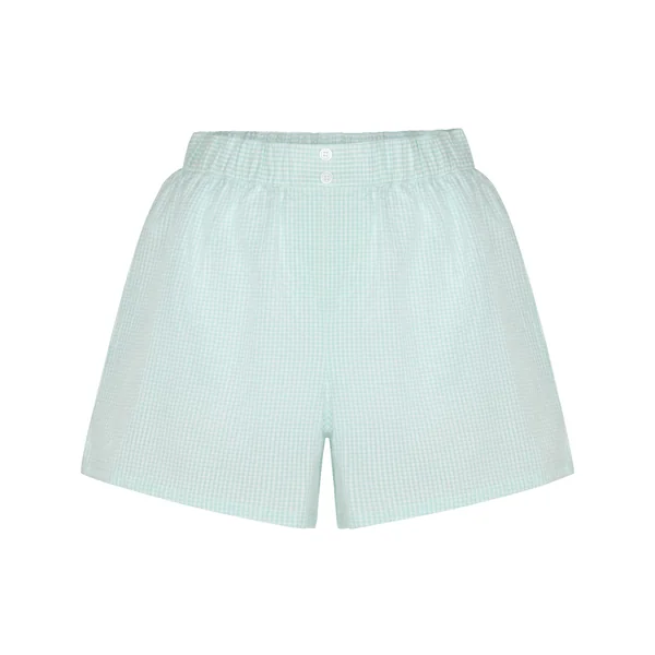 Short de Pyjama Seersucker - Vert