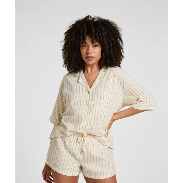 Short en Lin - Beige