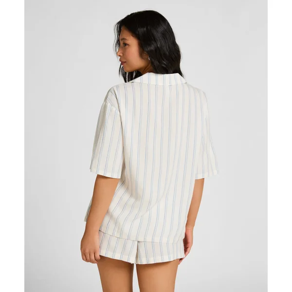 Short en Lin - Blanc