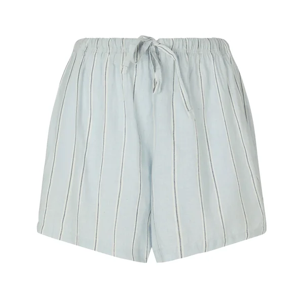 Short en Lin - Bleu