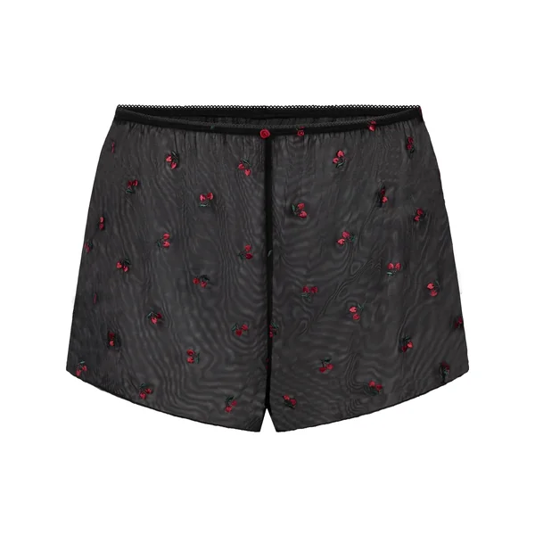 Short en maille Chelsey - Noir