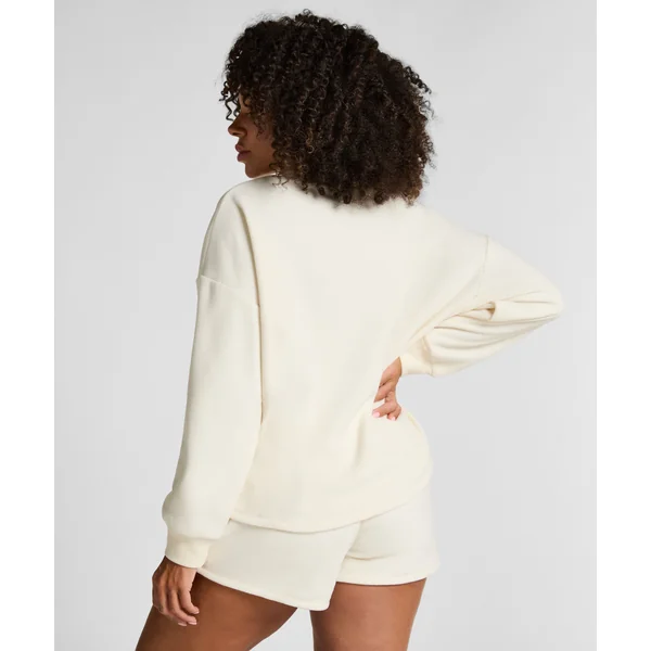 Short en polaire sportive - Blanc