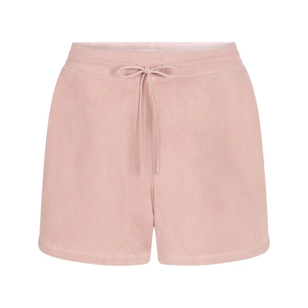 Short en polaire sportive - Rose