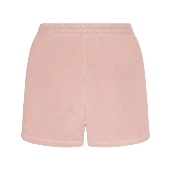 Short en polaire sportive - Rose
