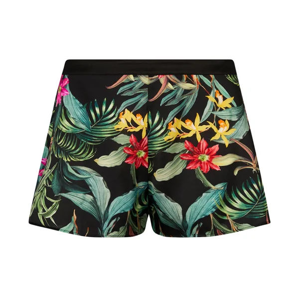 Short en satin imprimé Fleurs Etoiles Eclat Etoile