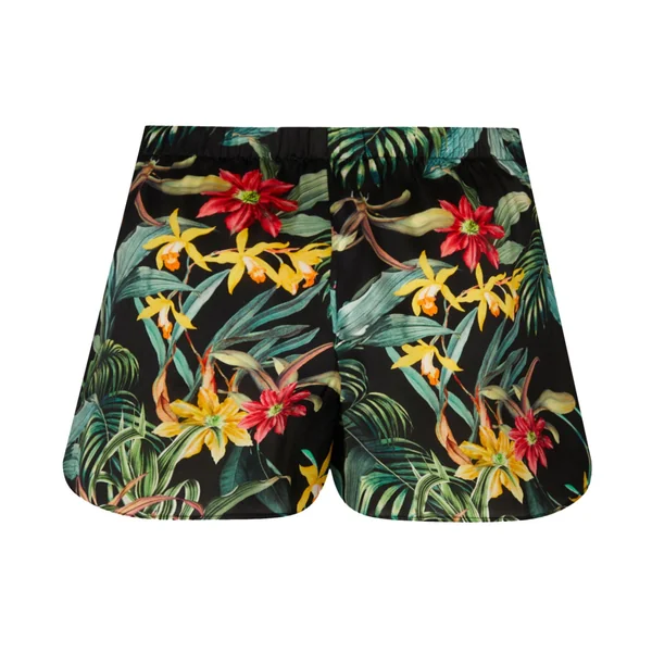 Short en satin imprimé Fleurs Etoiles Eclat Etoile