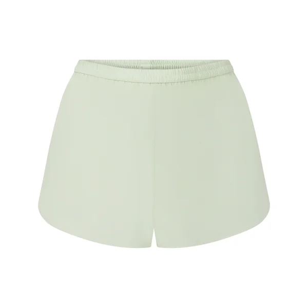 Short en satin Minimal - Vert