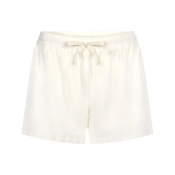 Short en tissu éponge - Blanc