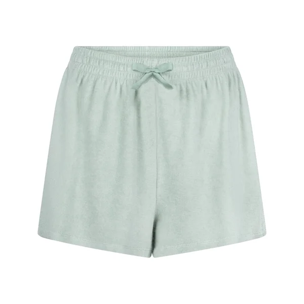 Short en tissu éponge - Vert