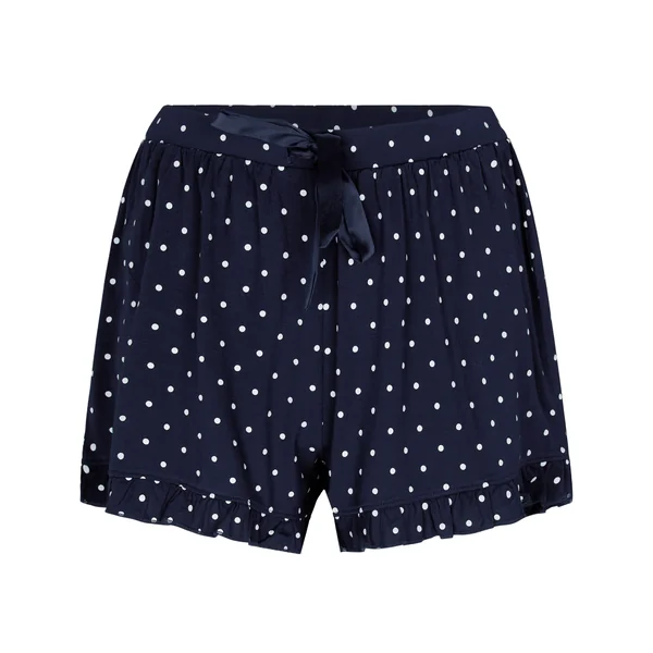 Short Jersey à volants - Bleu