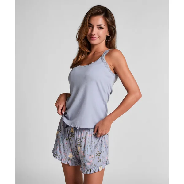 Short Jersey à volants - Violet