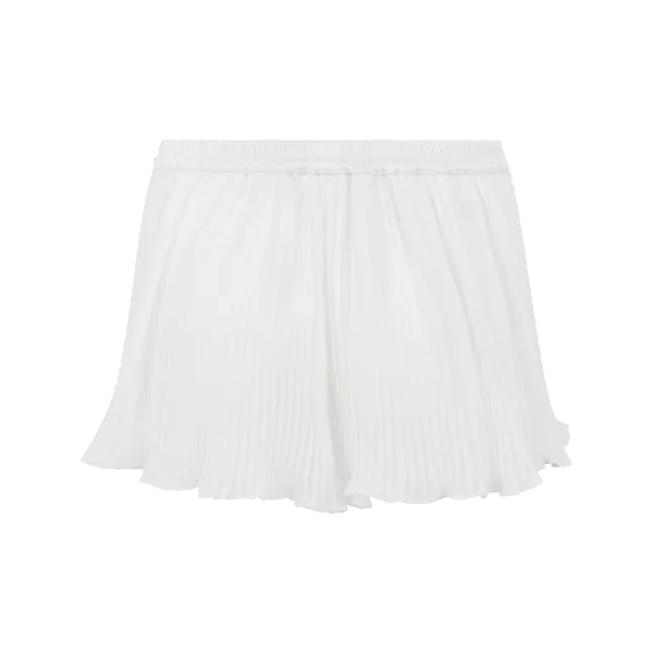 Short Plisse - Blanc