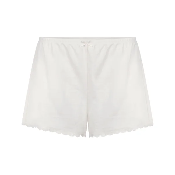 Short Pointelle - Blanc