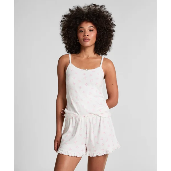 Short Pointelle - Blanc