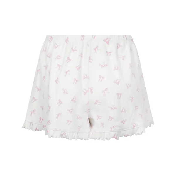 Short Pointelle - Blanc