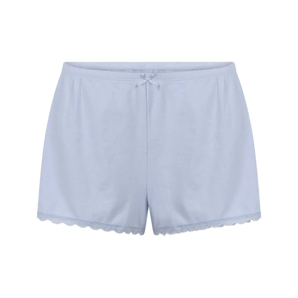 Short Pointelle - Bleu