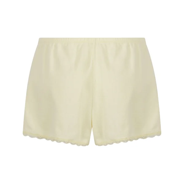 Short Pointelle - Jaune