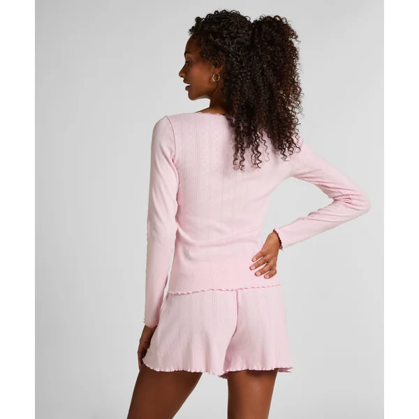 Short Pointelle - Rose
