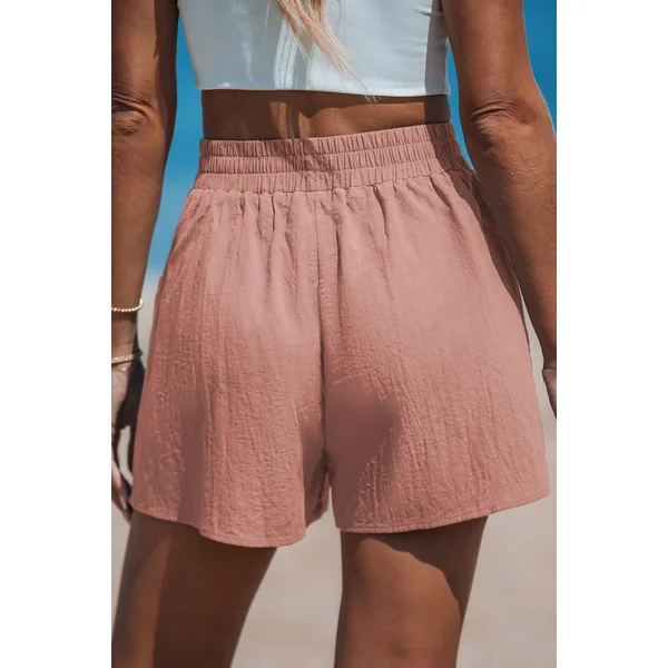 Short rose à poches