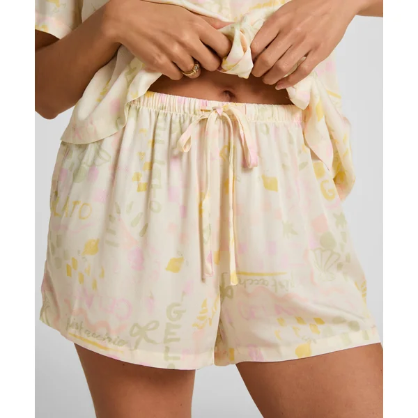 Short Satin - Blanc