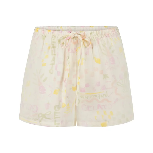 Short Satin - Blanc