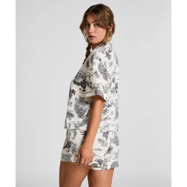 Short tissé - Blanc