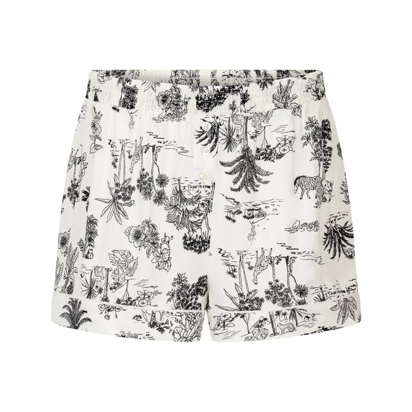 Short tissé - Blanc