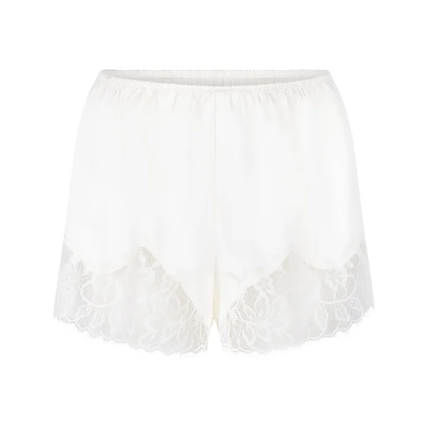 Short Valerie en Satin - Blanc