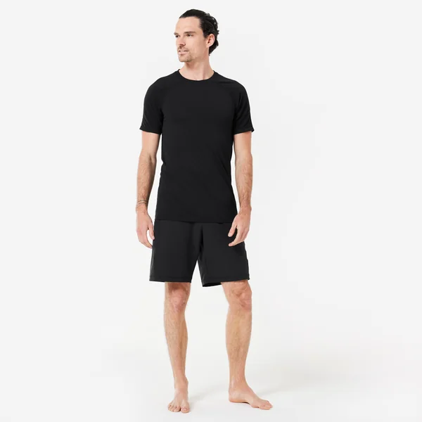 SHORT YOGA DYNAMIQUE LEGER HOMME NOIR
