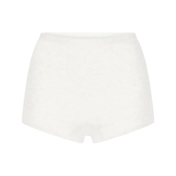 Shorty en coton doux - Beige