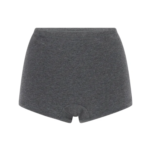 Shorty en coton doux - Gris