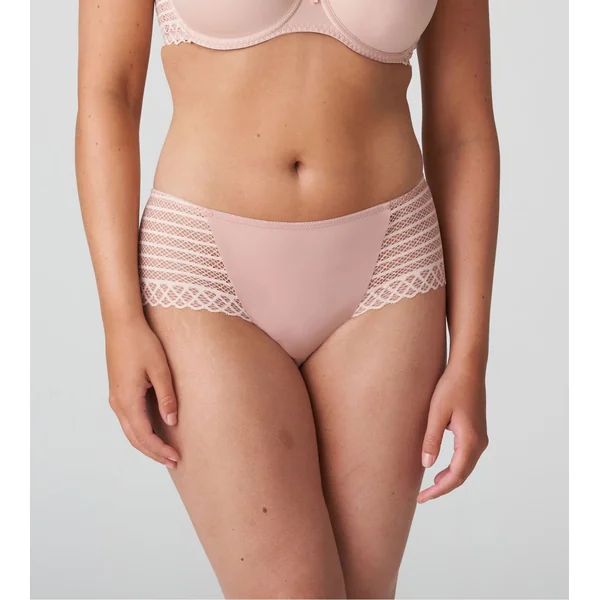 Shorty en dentelle East End Powder Rose