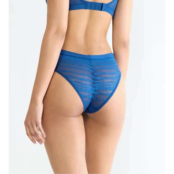 Shorty Hipster en dentelle Free Evolve Sloggi Bleu Saphir