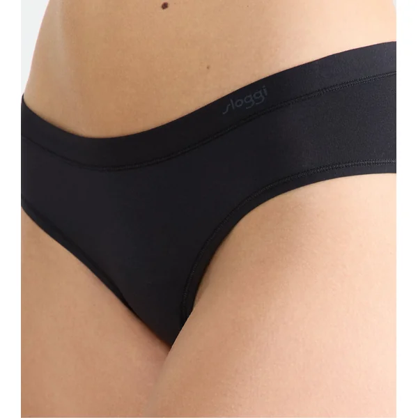 Shorty Hipster en modal Free Evolve Sloggi Noir