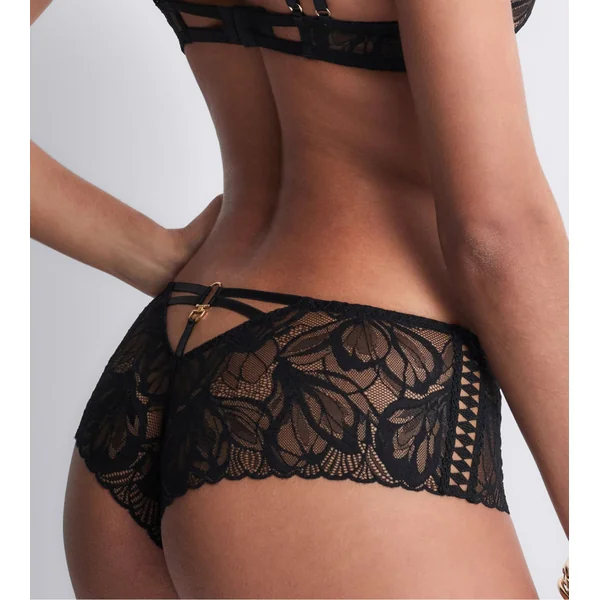 Shorty noir en dentelle After Hours